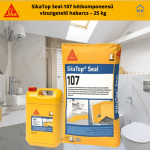 SikaTop Seal-107 kétkomponensű vízszigetelő habarcs - 25 kg