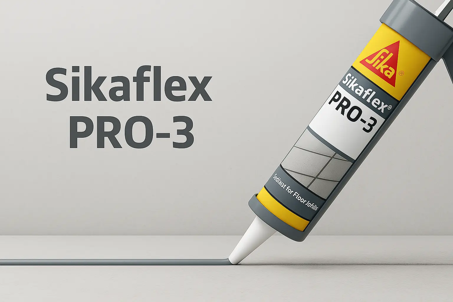 Sikaflex PRO-3: A tökéletes megoldás padlóhézagok rugalmas tömítéséhez