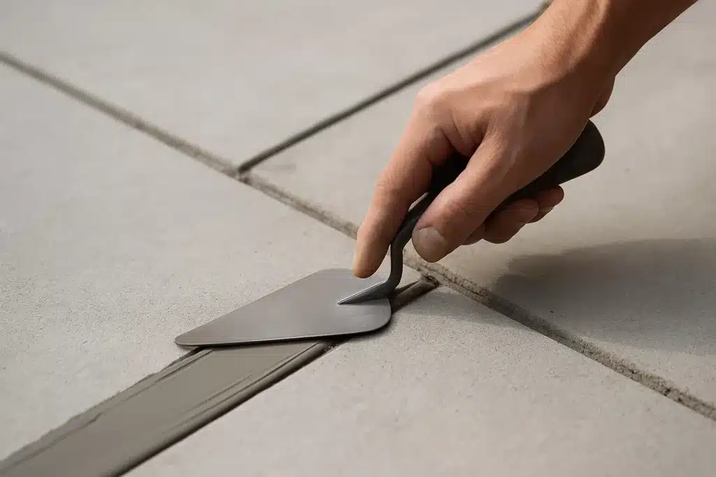 Beton fugázás közelről