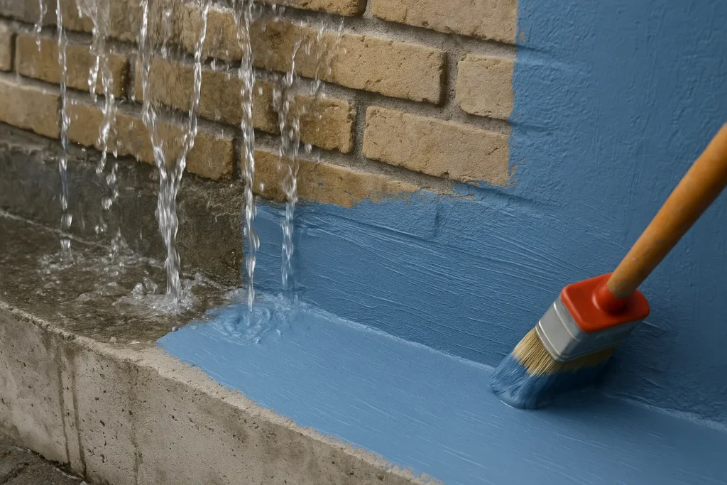 vizszigeteles sika megoldasokkal betonfal nedvesseg ellen