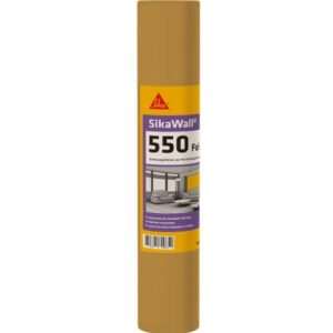 SikaWall-550 Foil fólia látszóbeton hatású beltéri falak kialakításához